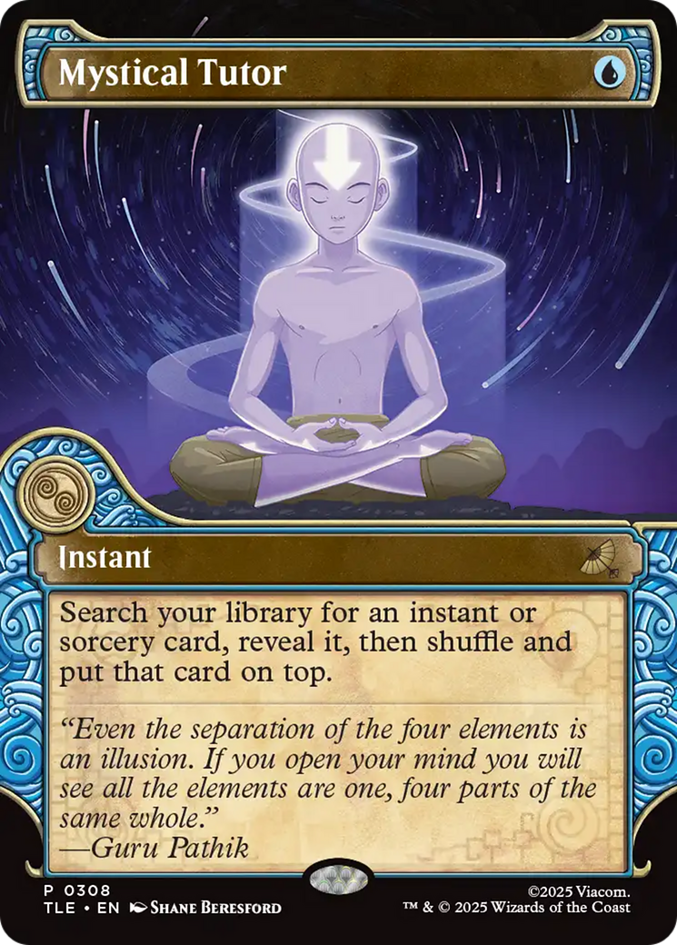 Mystical Tutor (Showcase) [Avatar: The Last Airbender: Eternal-Legal] | Exor Games New Glasgow