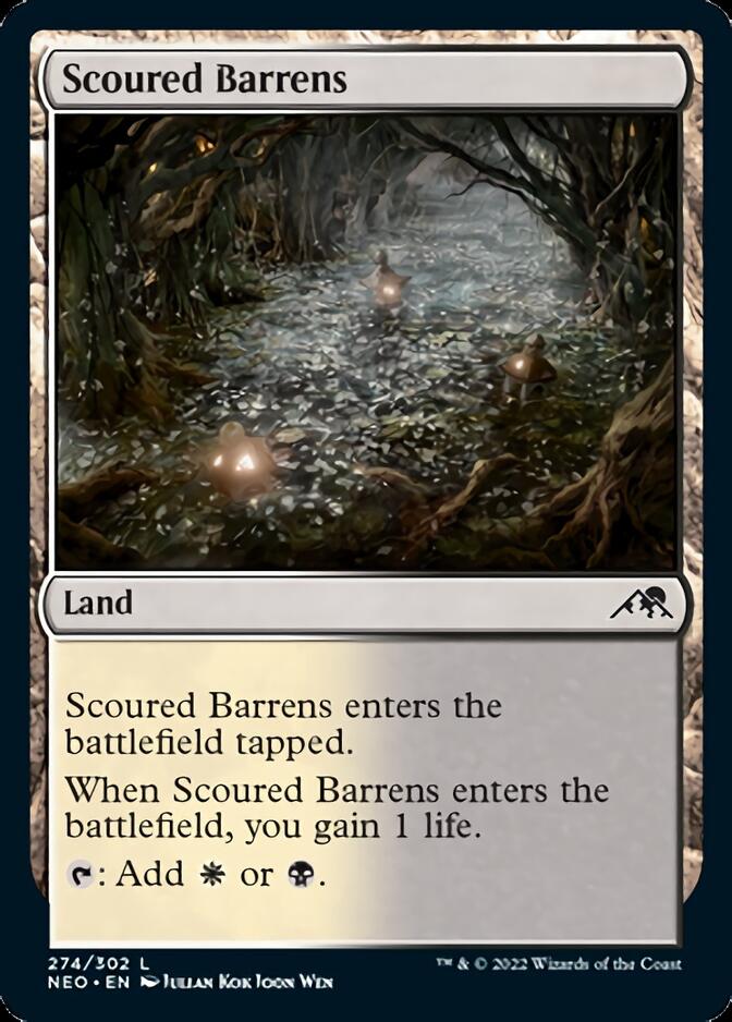 Scoured Barrens [Kamigawa: Neon Dynasty] | Exor Games New Glasgow