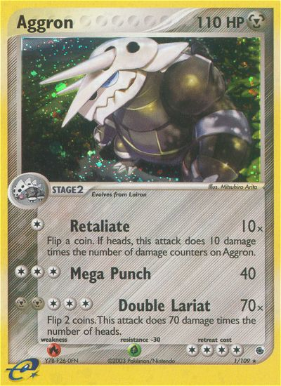 Aggron (1/109) [EX: Ruby & Sapphire] | Exor Games New Glasgow