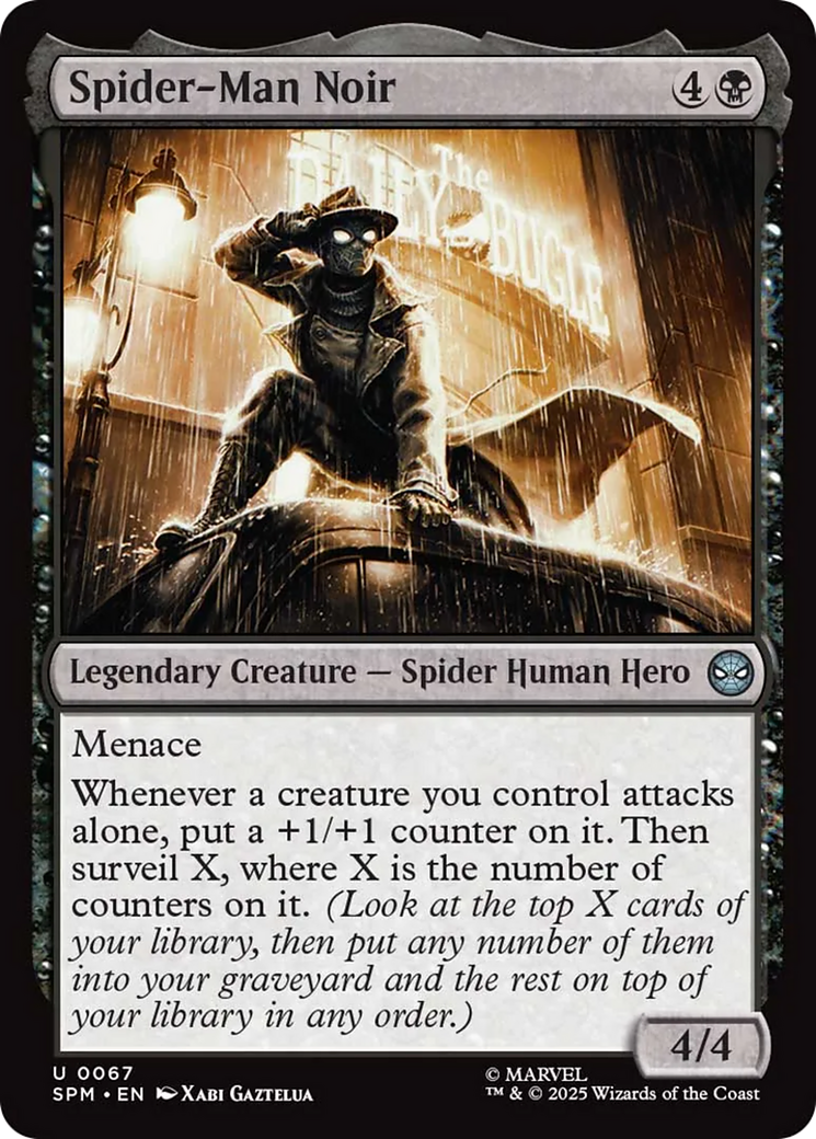 Spider-Man Noir [Marvel's Spider-Man] | Exor Games New Glasgow