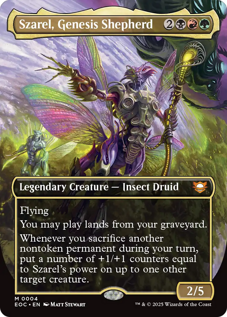 Szarel, Genesis Shepherd (Borderless) [Edge of Eternities Commander] | Exor Games New Glasgow