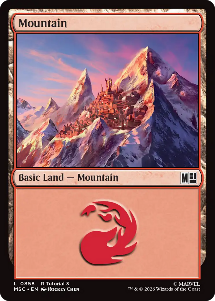 Mountain (0858) [Marvel Super Heroes Commander] | Exor Games New Glasgow