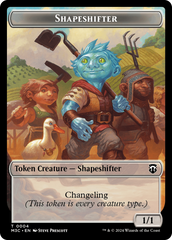 Shapeshifter (0004) // Copy Double-Sided Token [Modern Horizons 3 Commander Tokens] | Exor Games New Glasgow