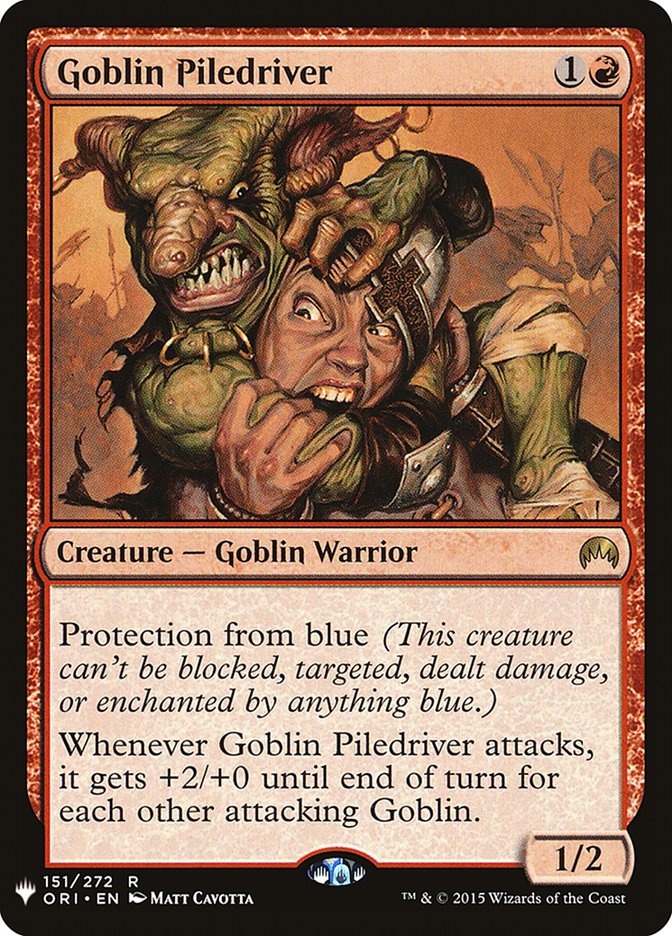 Goblin Piledriver [Mystery Booster] | Exor Games New Glasgow