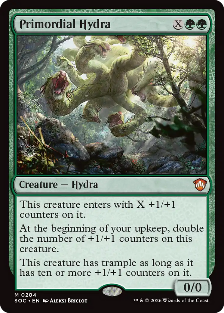 Primordial Hydra [Secrets of Strixhaven Commander] | Exor Games New Glasgow