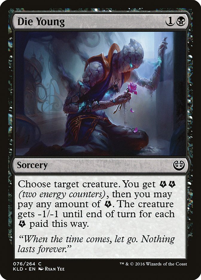 Die Young [Kaladesh] | Exor Games New Glasgow