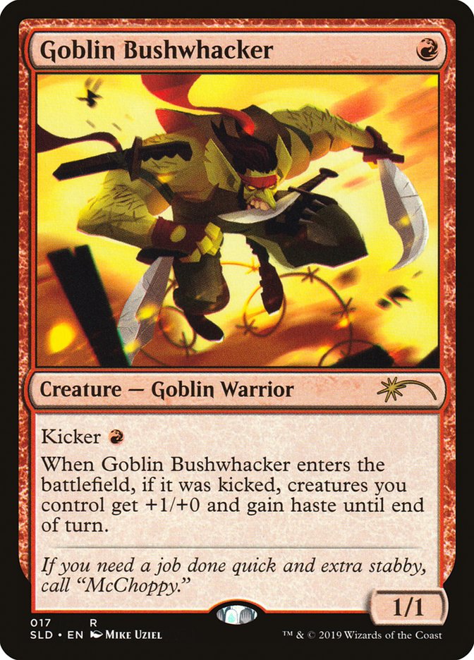 Goblin Bushwhacker [Secret Lair Drop Series] | Exor Games New Glasgow