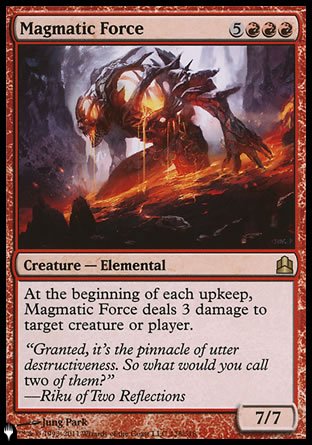 Magmatic Force [The List] | Exor Games New Glasgow