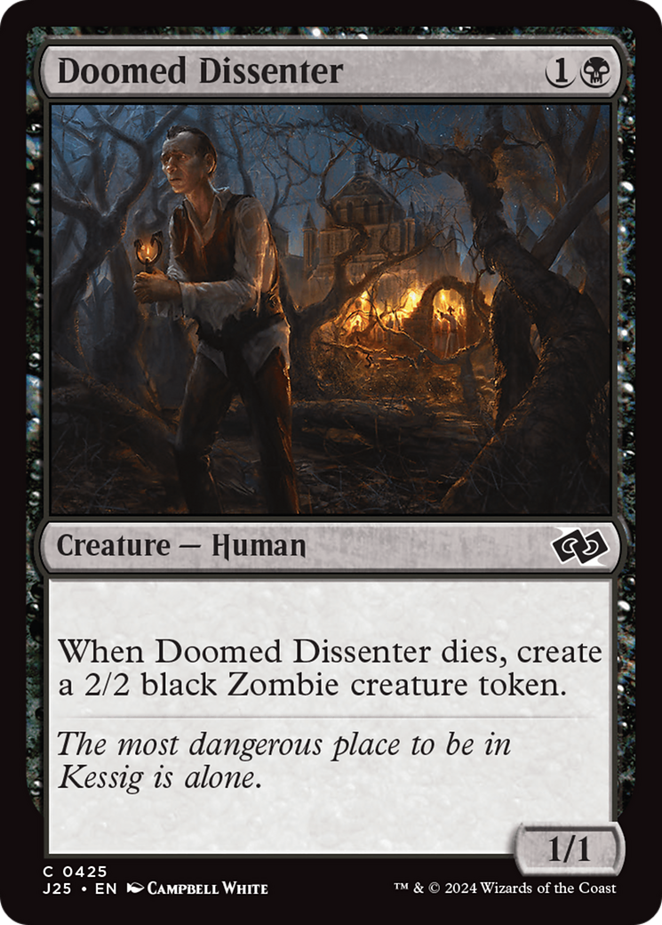 Doomed Dissenter [Foundations Jumpstart] | Exor Games New Glasgow