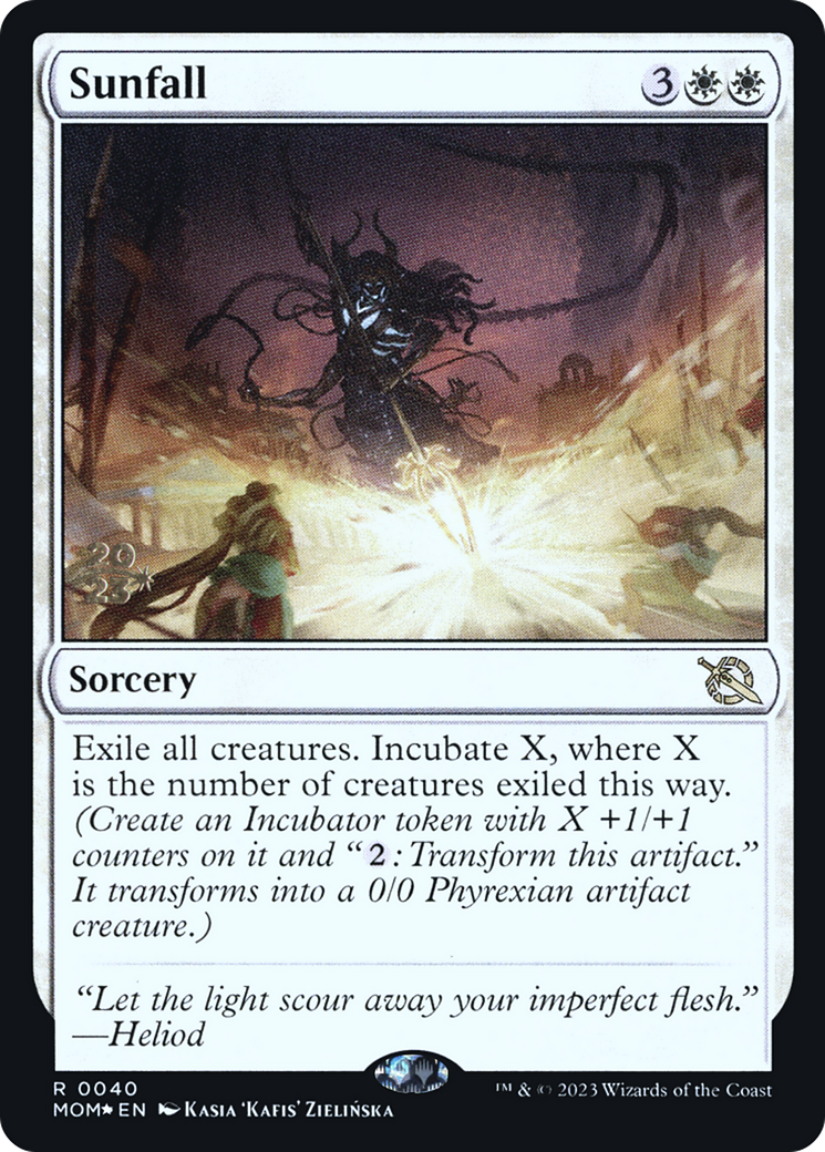Sunfall [March of the Machine Prerelease Promos] | Exor Games New Glasgow