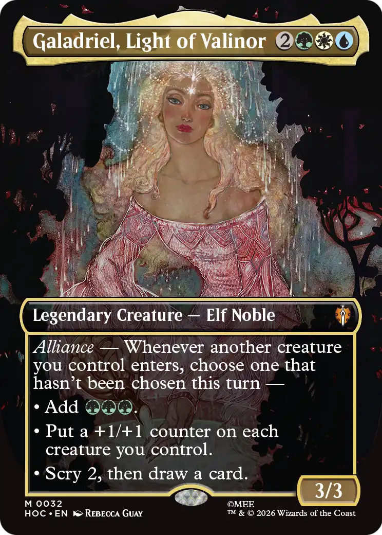 Galadriel, Light of Valinor (Borderless) [The Hobbit: Eternal-Legal] | Exor Games New Glasgow