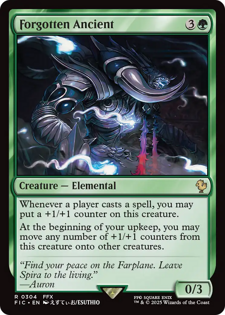 Forgotten Ancient [FINAL FANTASY Commander] | Exor Games New Glasgow