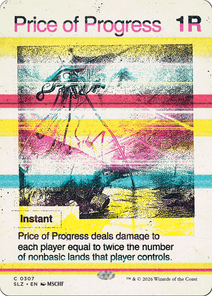 Price of Progress (0307) [Secret Lair x MSCHF: The Zeta Set] | Exor Games New Glasgow