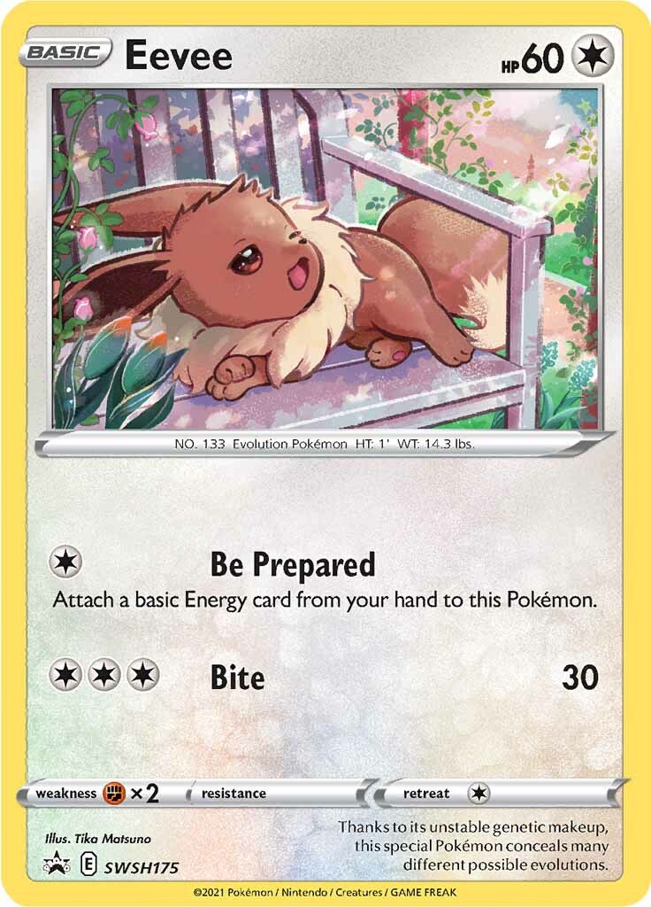 Eevee (SWSH175) [Sword & Shield: Black Star Promos] | Exor Games New Glasgow