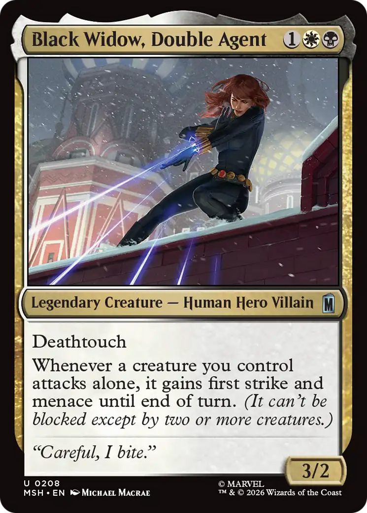 Black Widow, Double Agent [Marvel Super Heroes] | Exor Games New Glasgow