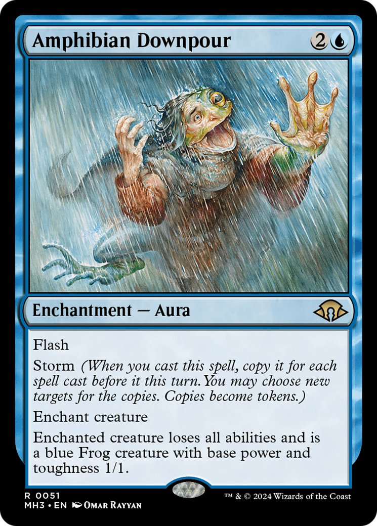 Amphibian Downpour [Modern Horizons 3] | Exor Games New Glasgow