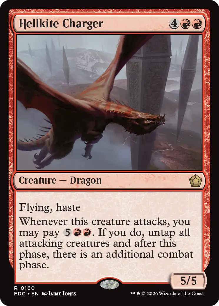 Hellkite Charger [Foundations Commander] | Exor Games New Glasgow