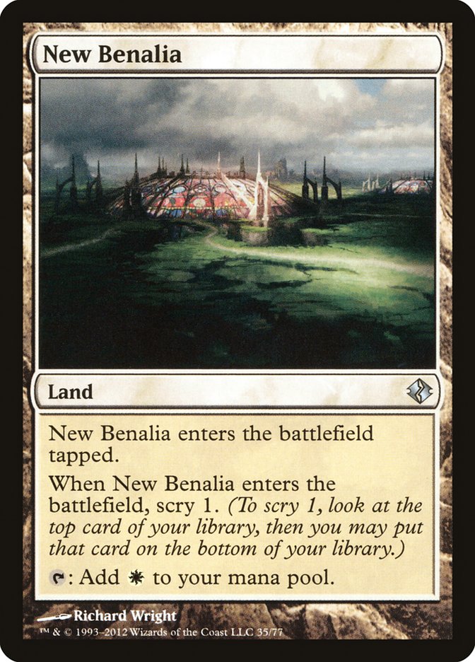 New Benalia [Duel Decks: Venser vs. Koth] | Exor Games New Glasgow