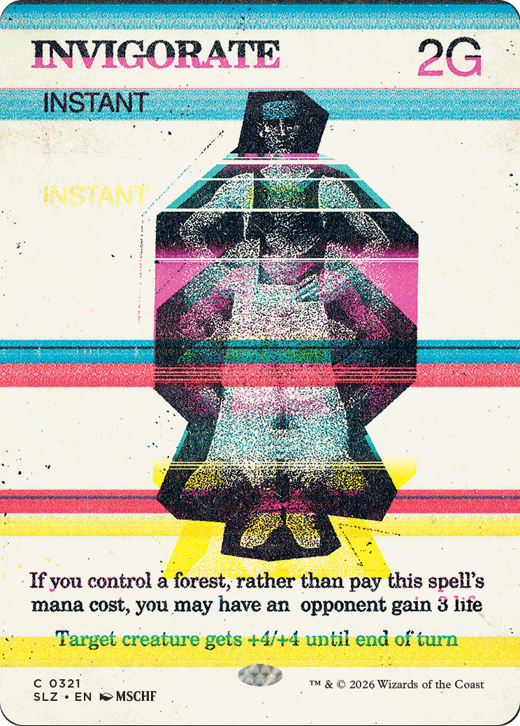 Invigorate (0321) [Secret Lair x MSCHF: The Zeta Set] | Exor Games New Glasgow