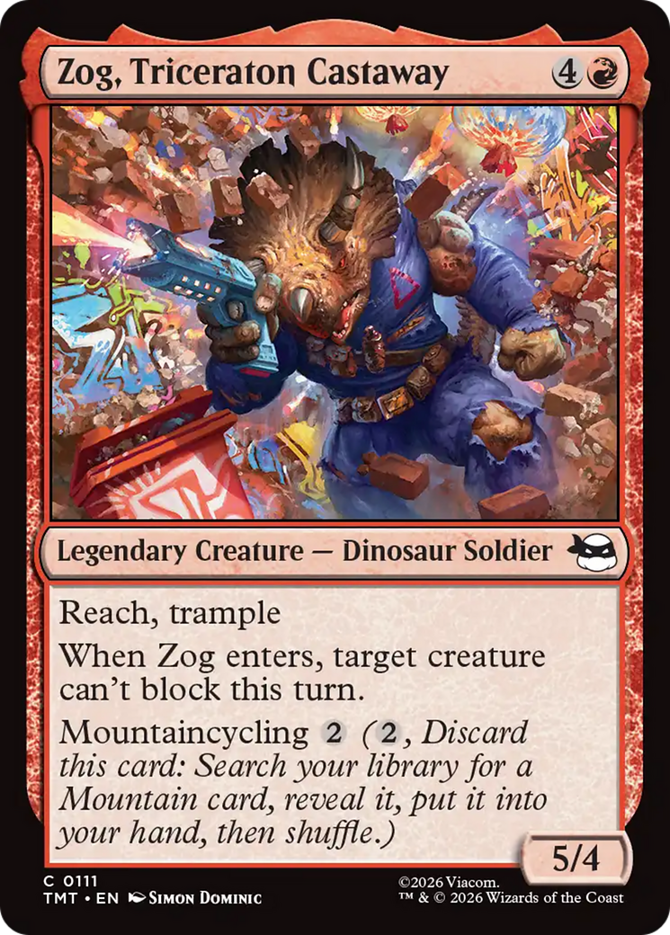Zog, Triceraton Castaway [Teenage Mutant Ninja Turtles] | Exor Games New Glasgow