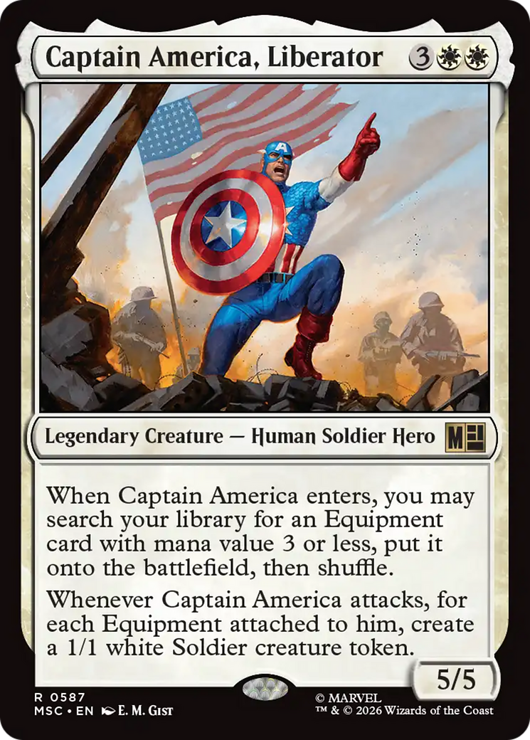 Captain America, Liberator [Marvel Super Heroes Commander] | Exor Games New Glasgow