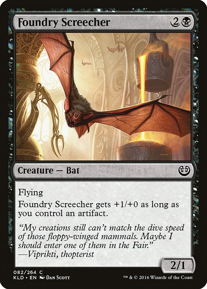 Foundry Screecher [Kaladesh] | Exor Games New Glasgow