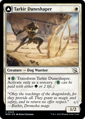 Tarkir Duneshaper // Burnished Dunestomper [March of the Machine] | Exor Games New Glasgow