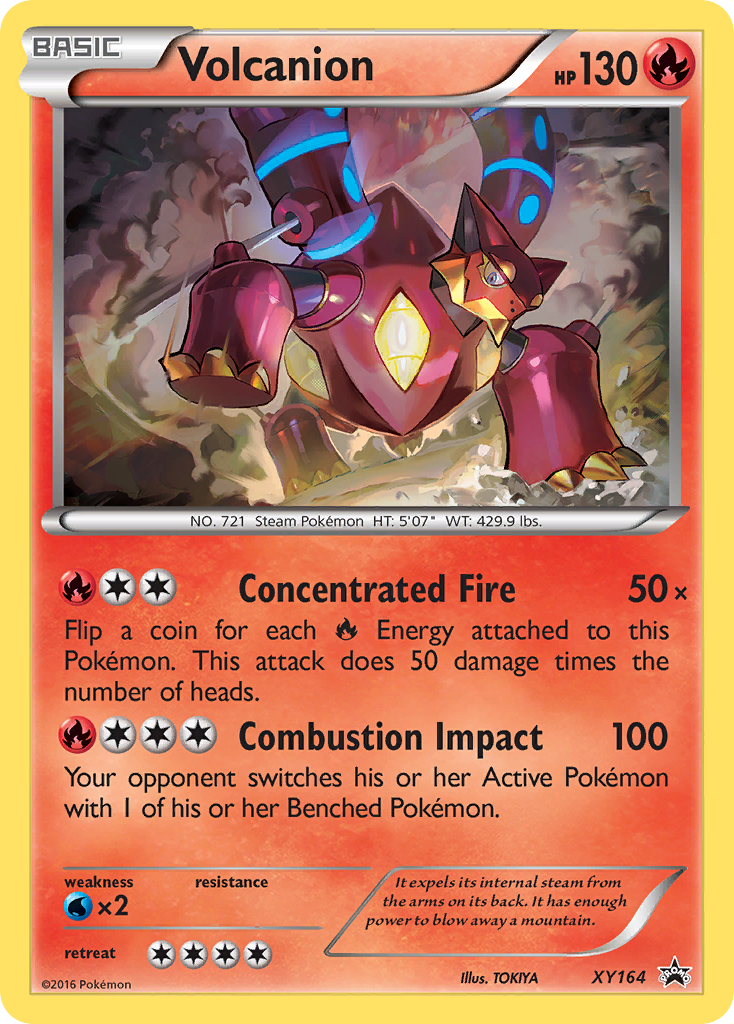 Volcanion (XY164) [XY: Black Star Promos] | Exor Games New Glasgow