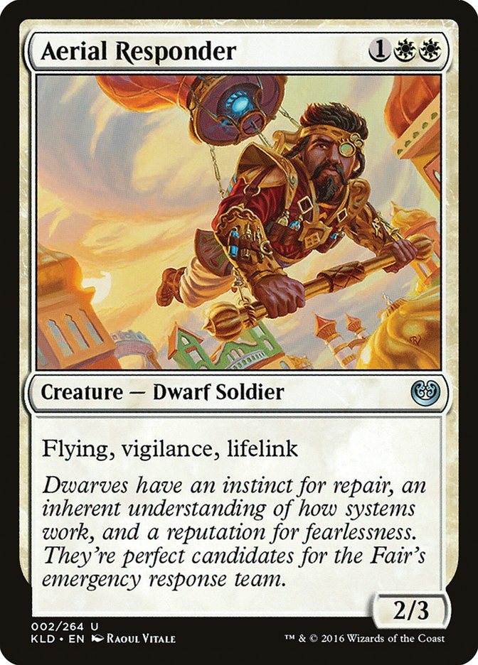 Aerial Responder [Kaladesh] | Exor Games New Glasgow