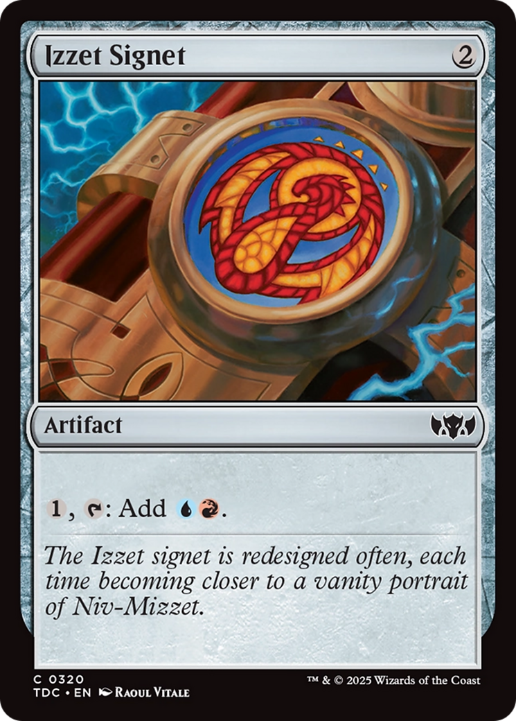 Izzet Signet [Tarkir: Dragonstorm Commander] | Exor Games New Glasgow