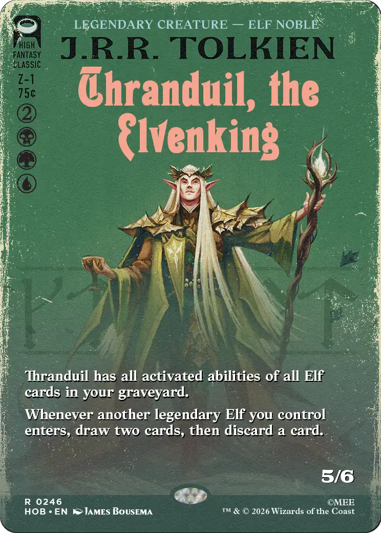 Thranduil, the Elvenking (Borderless) [The Hobbit] | Exor Games New Glasgow