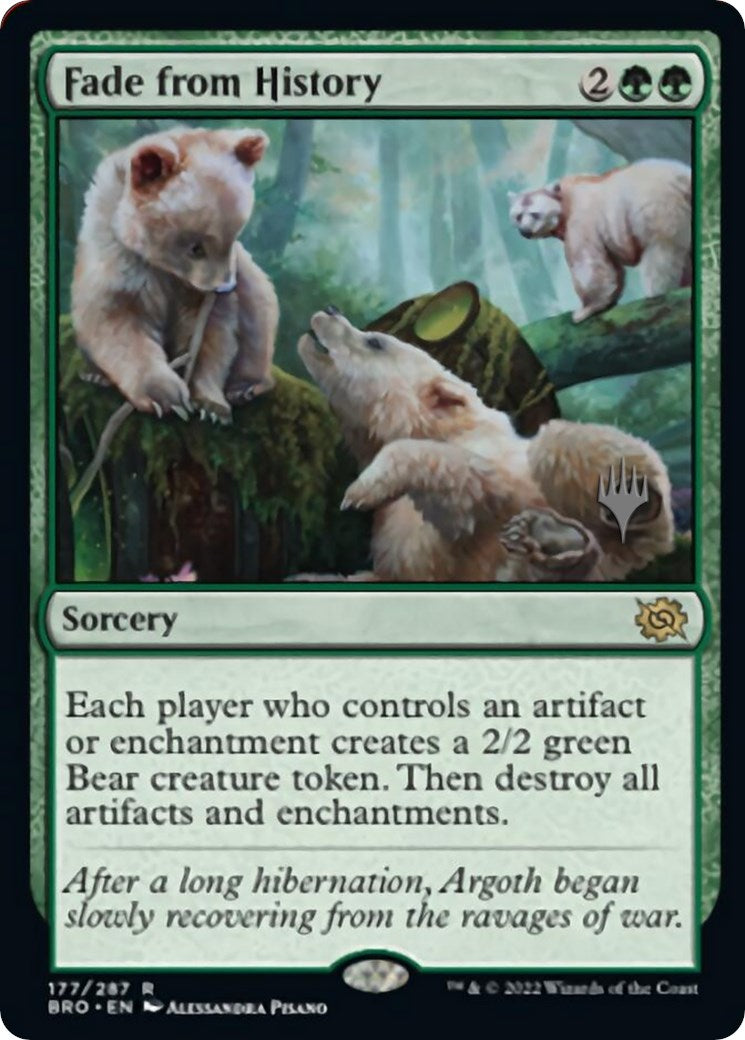 Fade from History (Promo Pack) [The Brothers' War Promos] | Exor Games New Glasgow