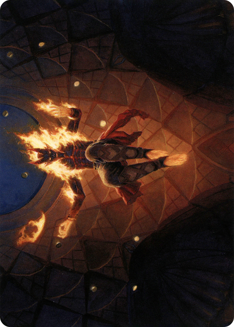 Yusri, Fortune's Flame Art Card [Modern Horizons 2 Art Series] | Exor Games New Glasgow