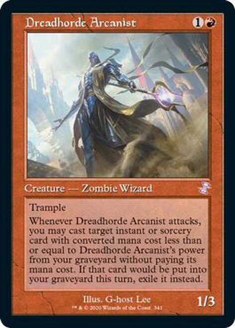 Dreadhorde Arcanist (Timeshifted) [Time Spiral Remastered] | Exor Games New Glasgow