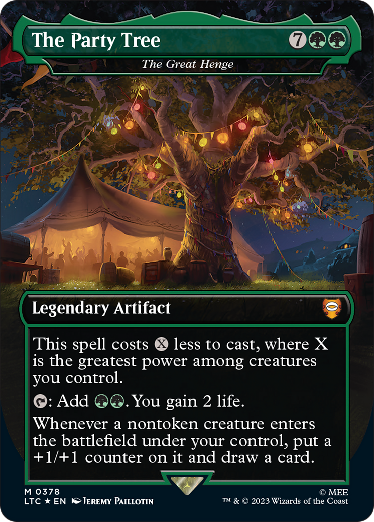 The Party Tree - The Great Henge (Surge Foil Realms and Relics) [The Lord of the Rings: Tales of Middle-Earth Commander] | Exor Games New Glasgow