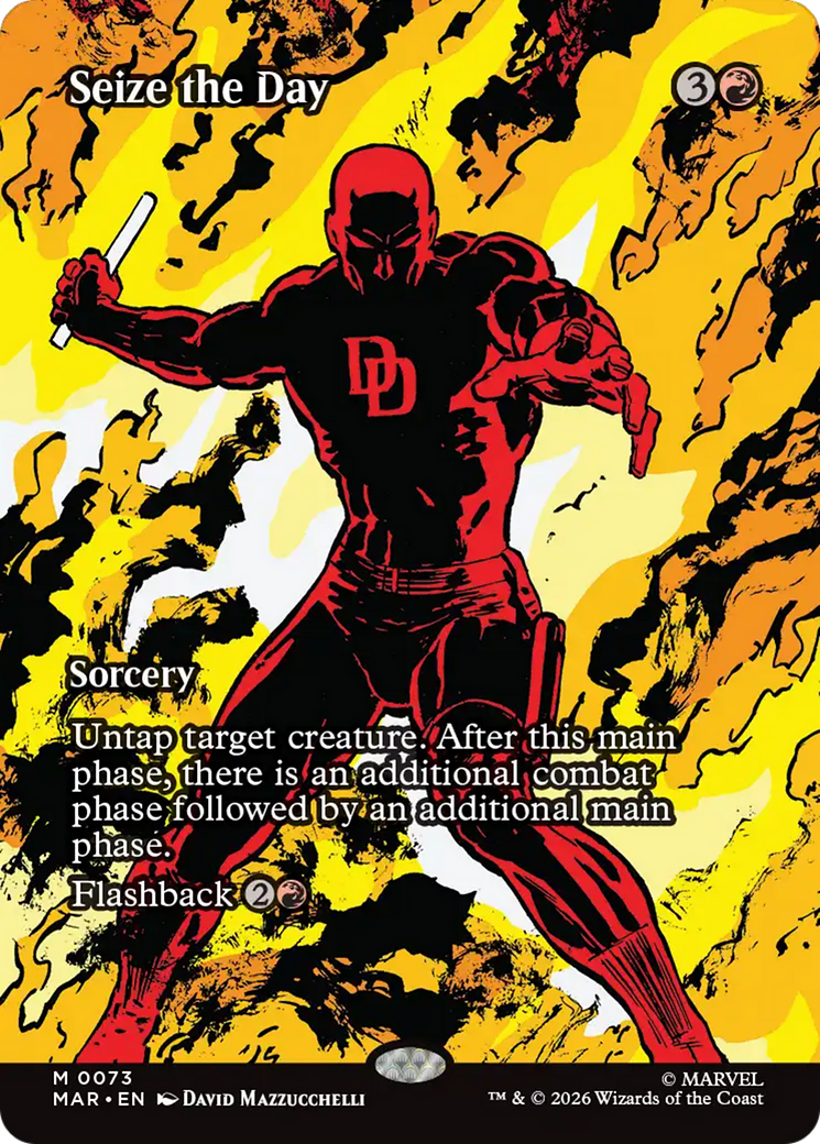 Seize the Day (Borderless) [Marvel Universe: Eternal-Legal] | Exor Games New Glasgow
