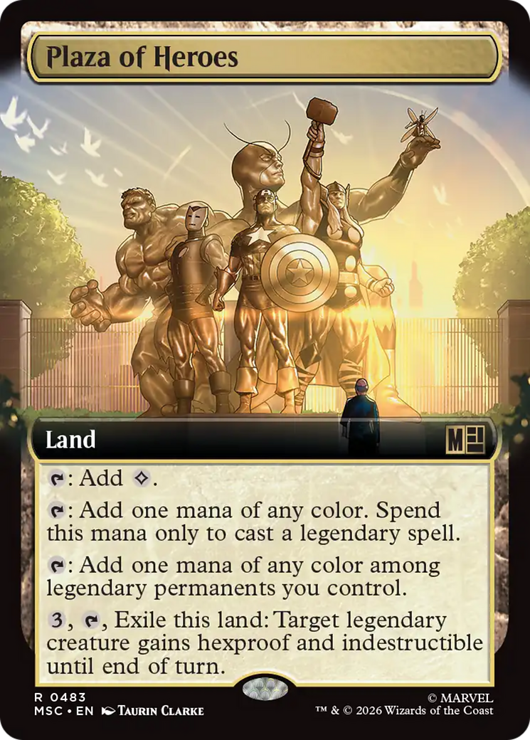 Plaza of Heroes (Extended Art) [Marvel Super Heroes Commander] | Exor Games New Glasgow