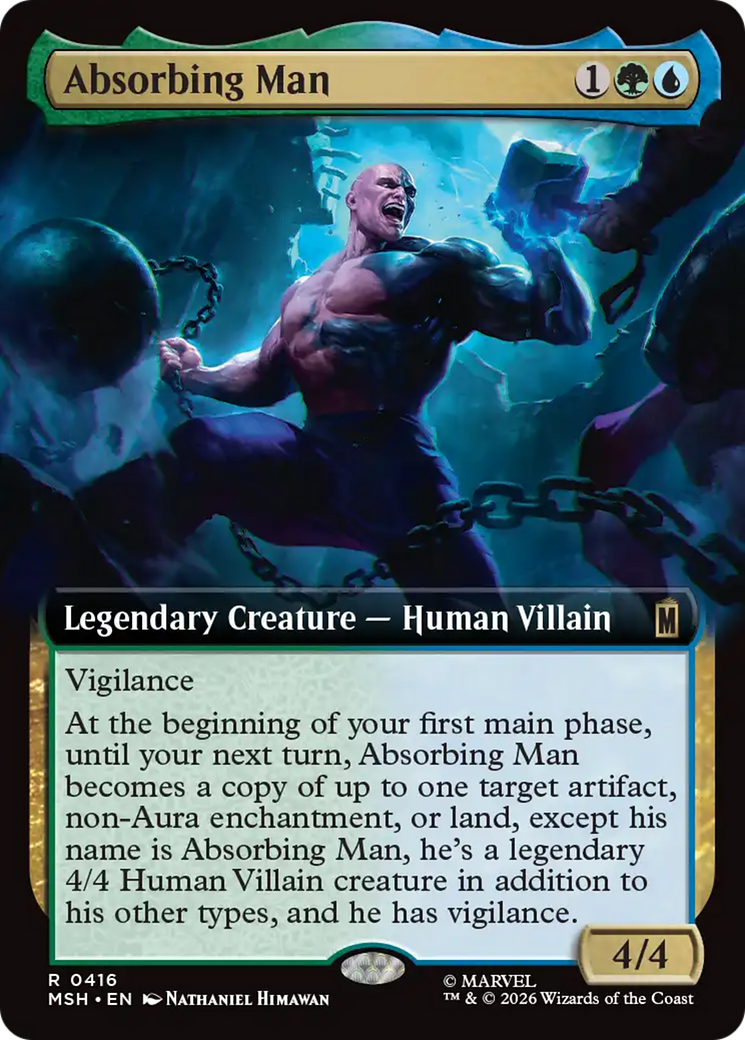 Absorbing Man (Extended Art) [Marvel Super Heroes] | Exor Games New Glasgow