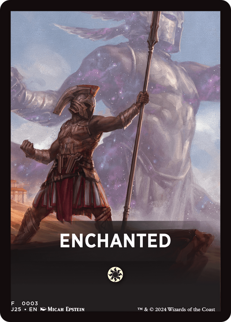 Enchanted Theme Card [Foundations Jumpstart Front Cards] | Exor Games New Glasgow