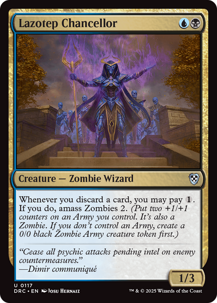 Lazotep Chancellor [Aetherdrift Commander] | Exor Games New Glasgow