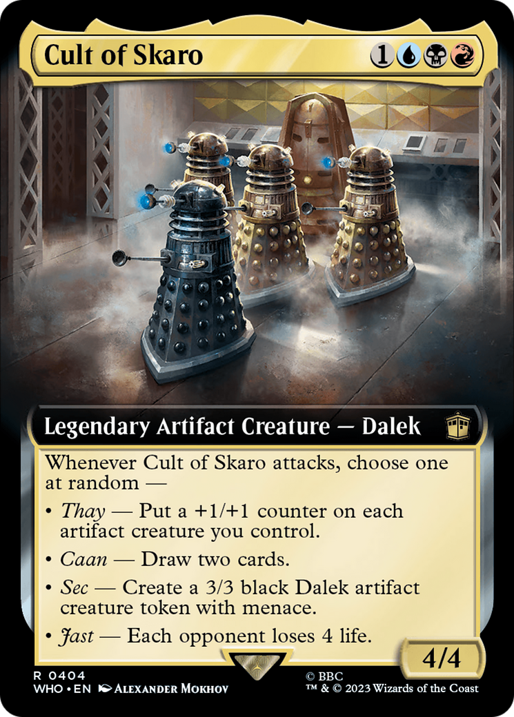 Cult of Skaro (Extended Art) [Doctor Who] | Exor Games New Glasgow