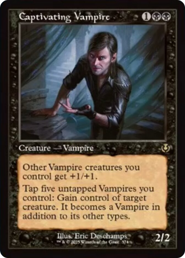 Captivating Vampire (Retro Frame) [Innistrad Remastered] | Exor Games New Glasgow