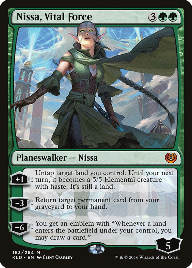 Nissa, Vital Force [Kaladesh] | Exor Games New Glasgow