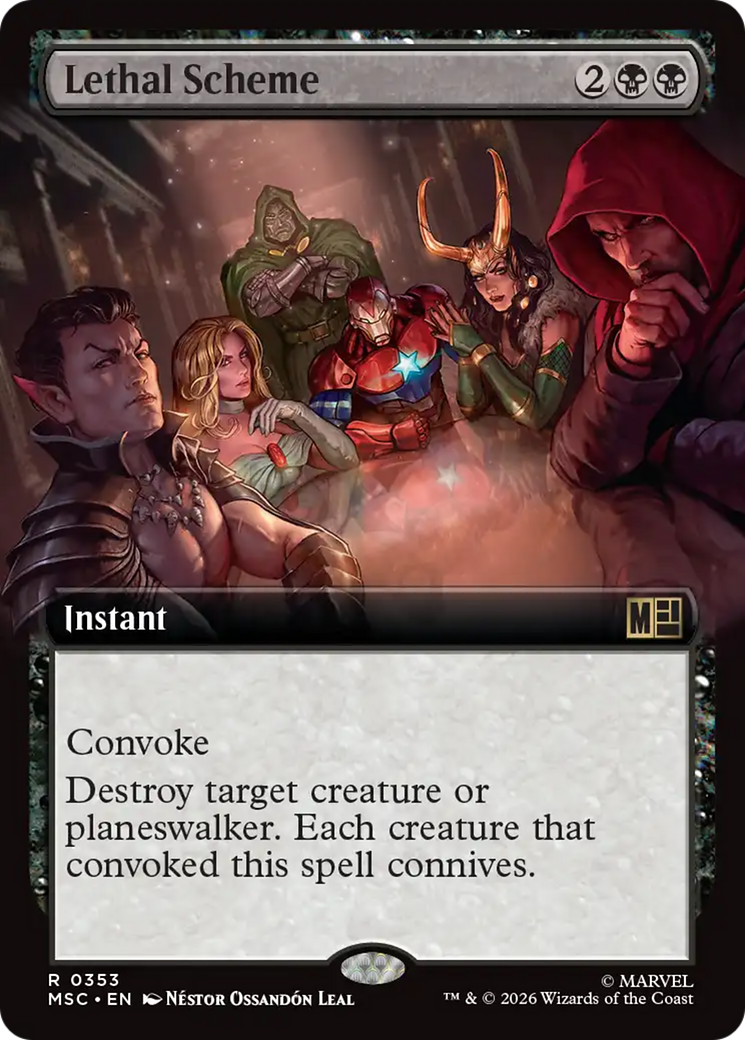 Lethal Scheme (Extended Art) [Marvel Super Heroes Commander] | Exor Games New Glasgow