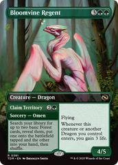 Bloomvine Regent (Borderless) [Tarkir: Dragonstorm] | Exor Games New Glasgow