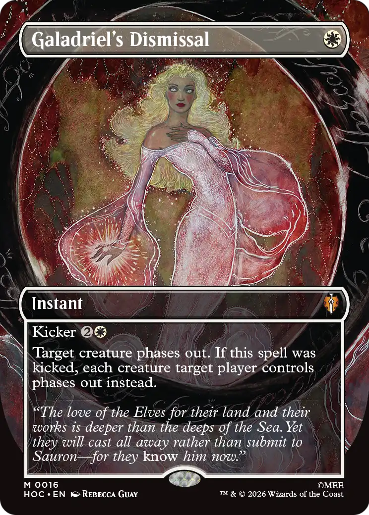 Galadriel's Dismissal (Borderless) [The Hobbit: Eternal-Legal] | Exor Games New Glasgow