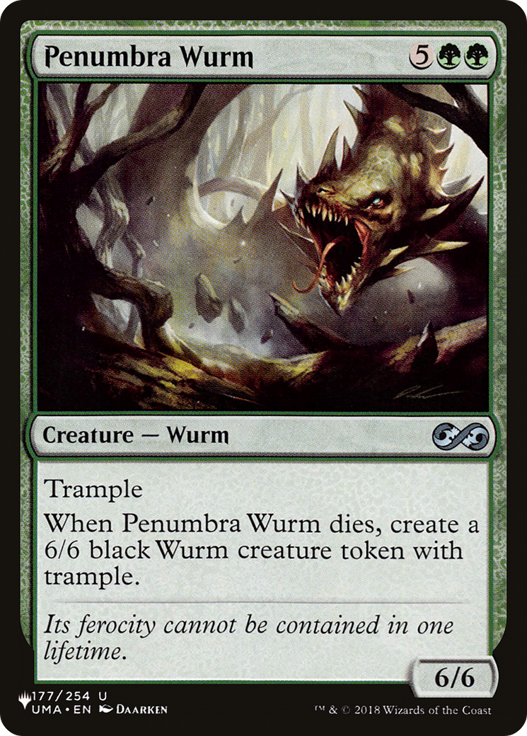 Penumbra Wurm [The List Reprints] | Exor Games New Glasgow