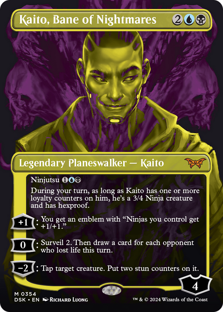 Kaito, Bane of Nightmares (Showcase) [Duskmourn: House of Horror] | Exor Games New Glasgow