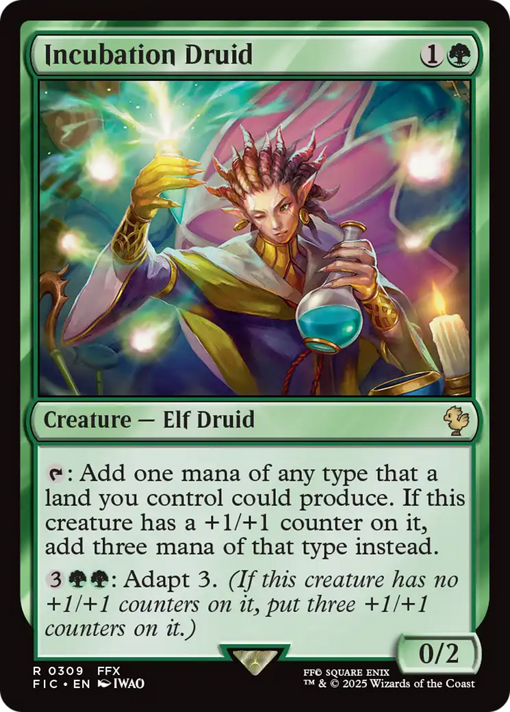 Incubation Druid [FINAL FANTASY Commander] | Exor Games New Glasgow