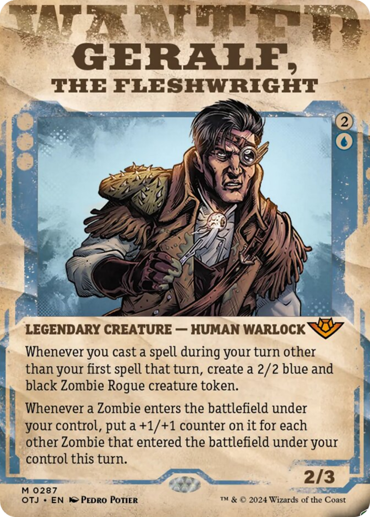 Geralf, the Fleshwright (Showcase) [Outlaws of Thunder Junction] | Exor Games New Glasgow